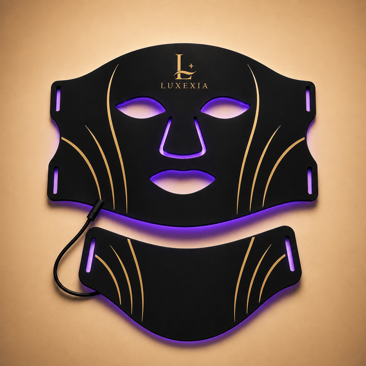Masque LED Visage & Cou Luxexia™ – 7 Couleurs de Luminothérapie