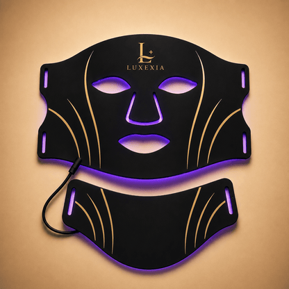 Masque LED Visage & Cou Luxexia™ – 7 Couleurs de Luminothérapie