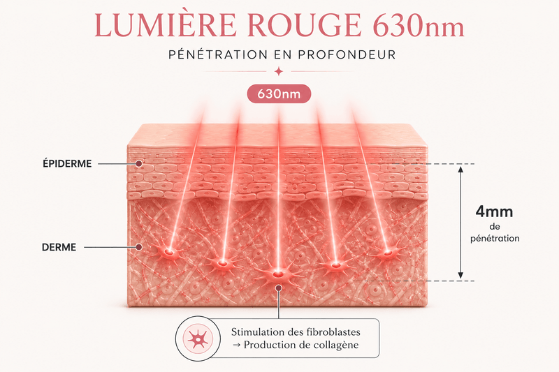 explication de la lumiere rouge luxexia
